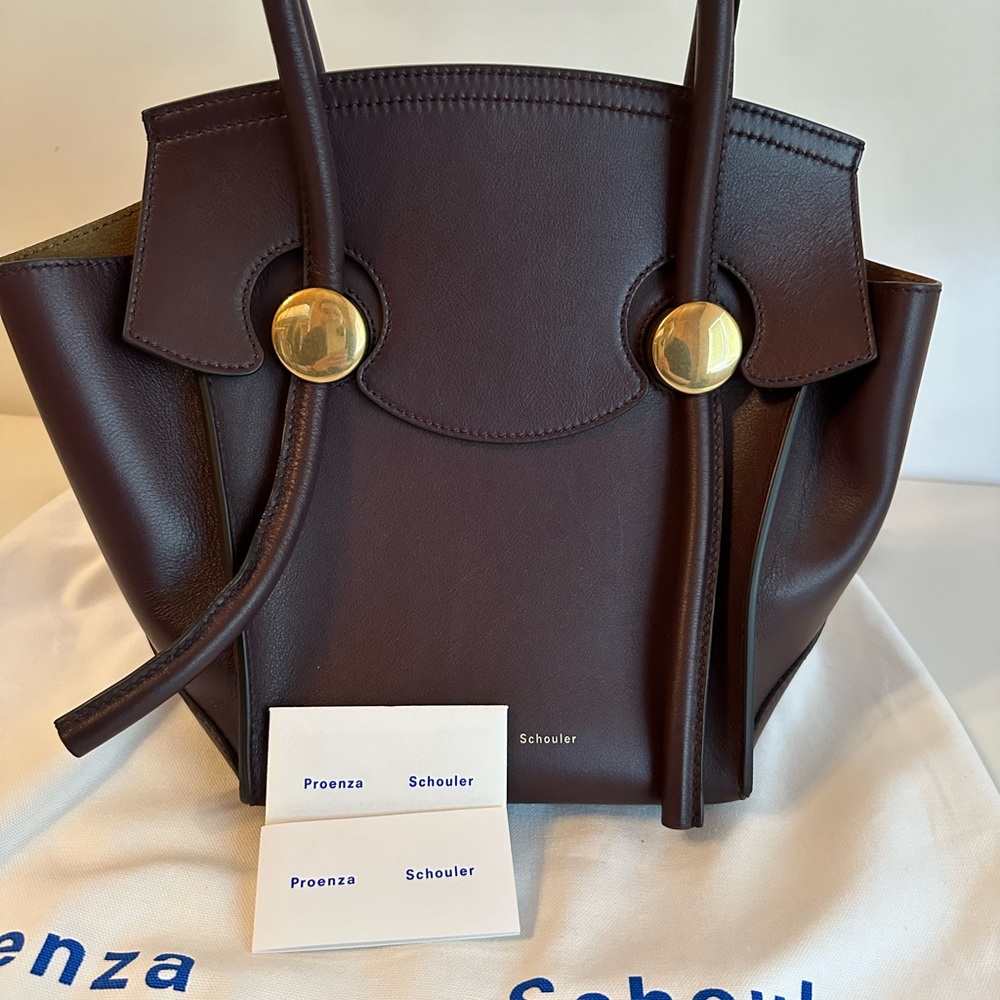 Brand new Proenza Schouler small pipe top handle tote bag - Picture 16 of 16